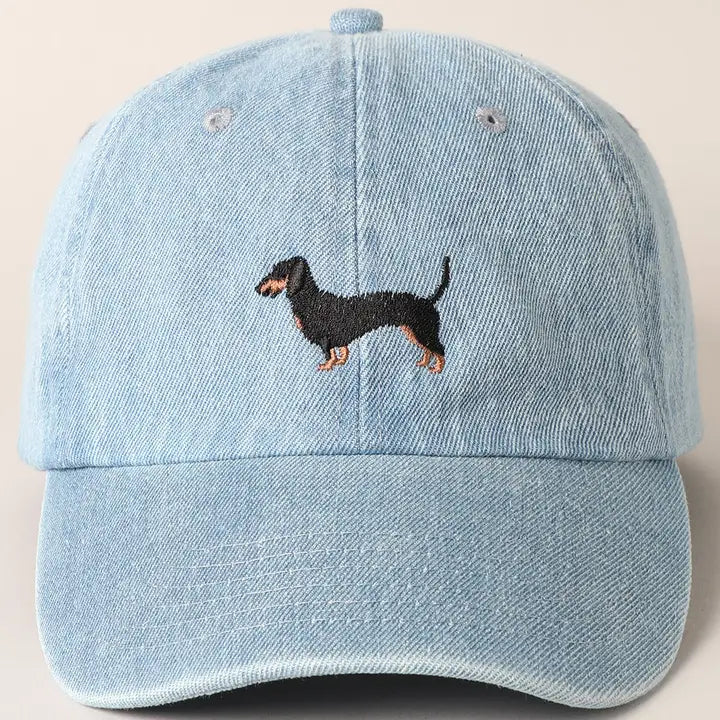 Dachshund Embroidered Hat