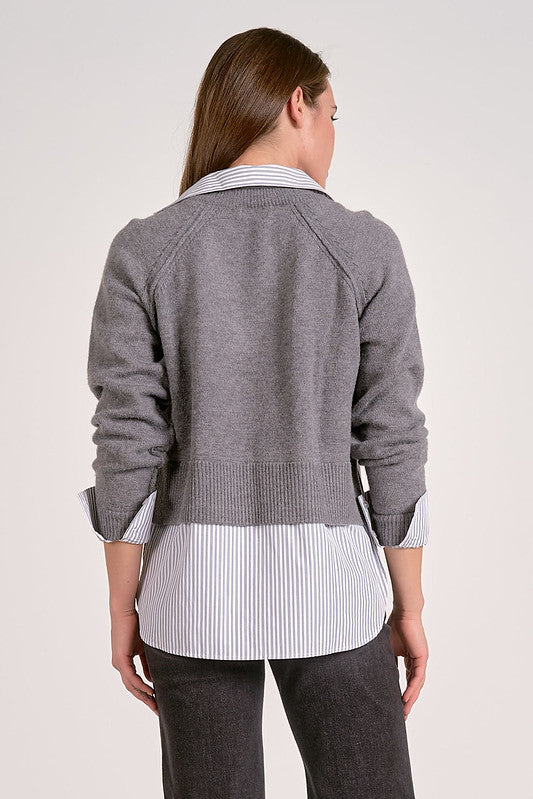 Elan Long Sleeve Sweater Combo