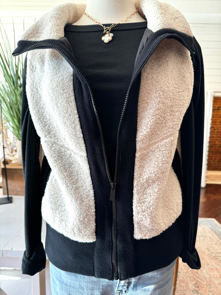 Elan Vancouver Sherpa Zip Up Vest