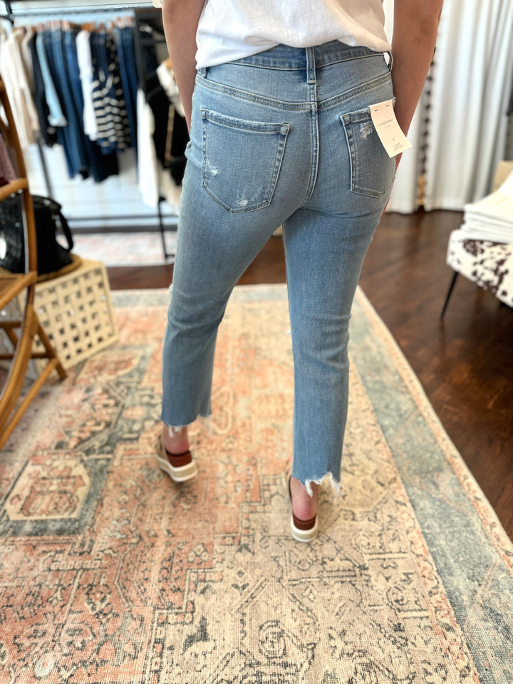 Lani Crop Straight Jeans