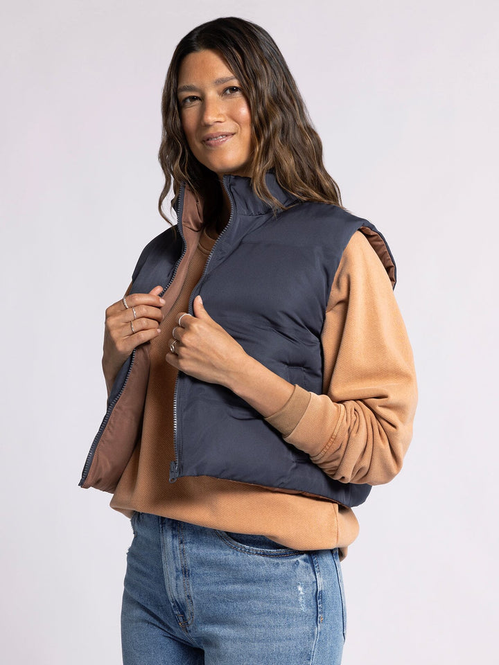 Issey Reversible Puffer Vest