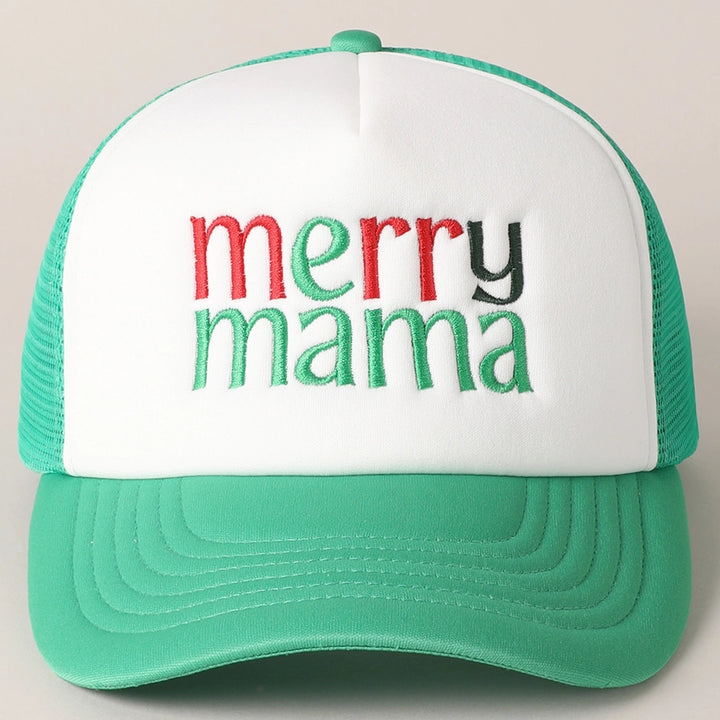 Merry Mama Trucker Hat