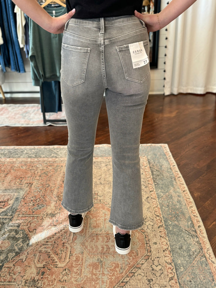 Mika Crop Flare Denim Jeans