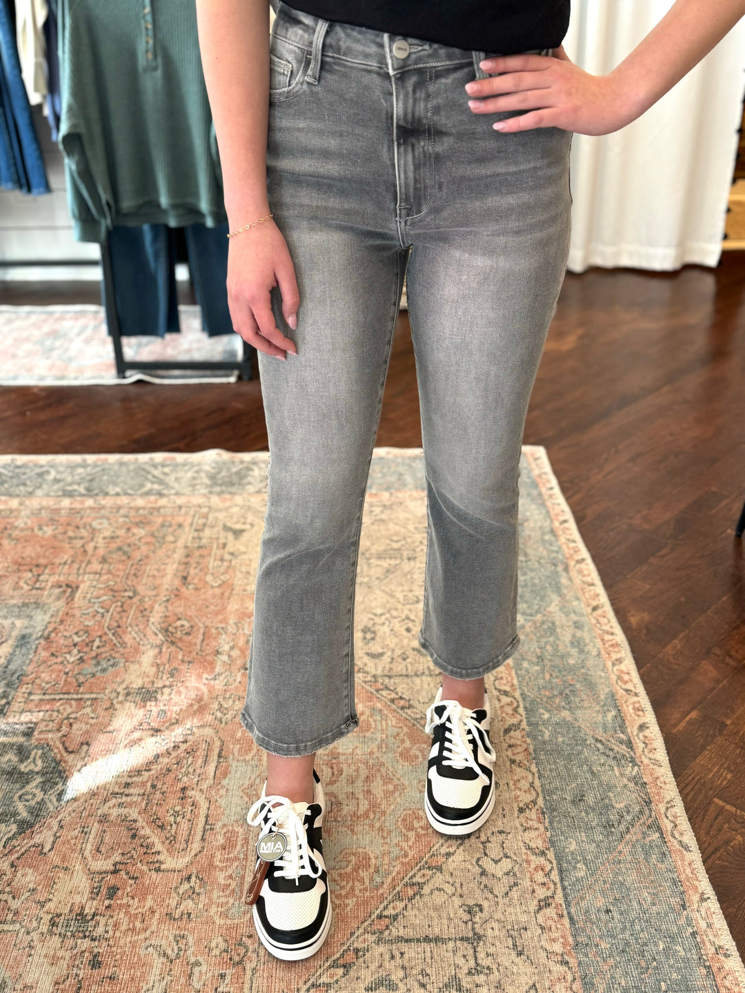 Mika Crop Flare Denim Jeans