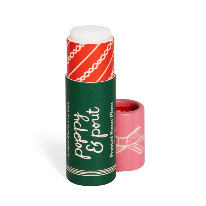 Poppy & Pout Lip Balm - Frosted Sugar Plum