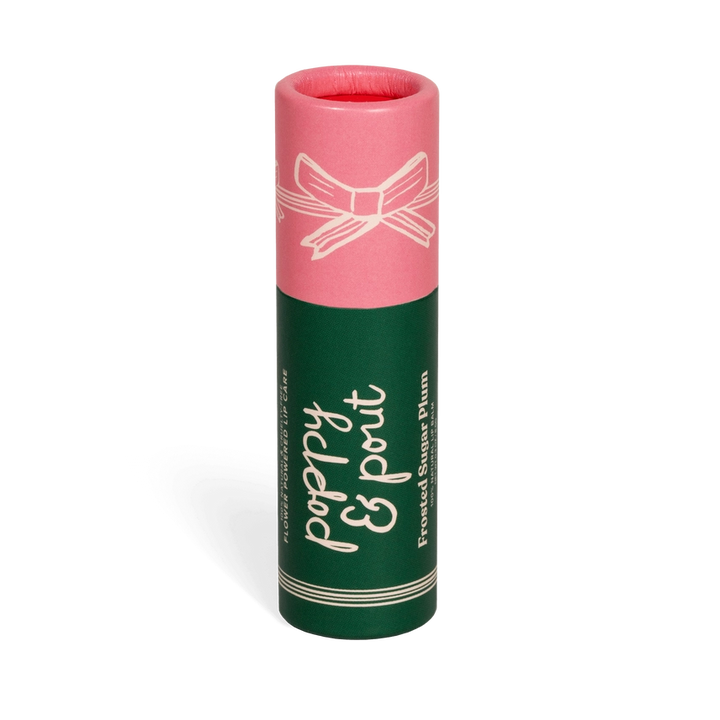 Poppy & Pout Lip Balm - Frosted Sugar Plum