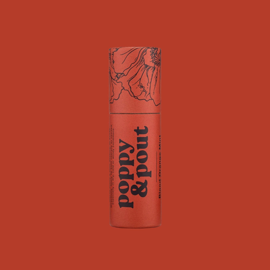 Poppy & Pout Lip Balm - 7 flavors