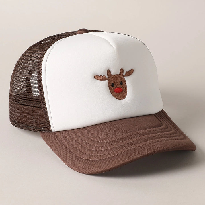 Reindeer Trucker Hat