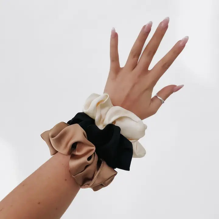 Sadie Satin Hair Scrunchie