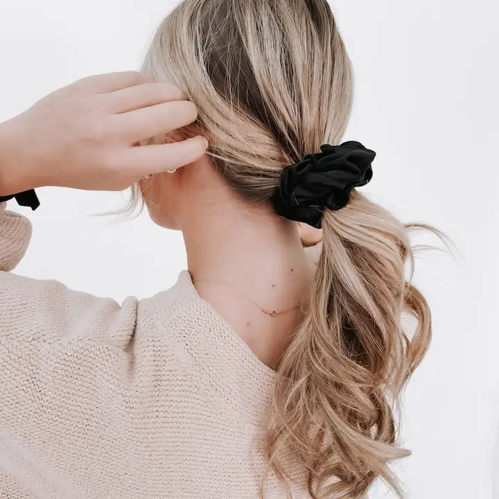 Sadie Satin Hair Scrunchie