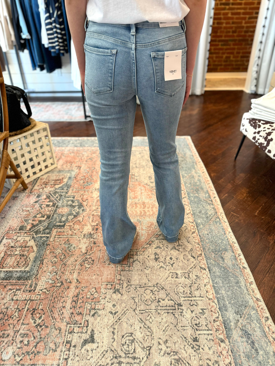 Vervet Legendary Mid Rise Bootcut Jeans